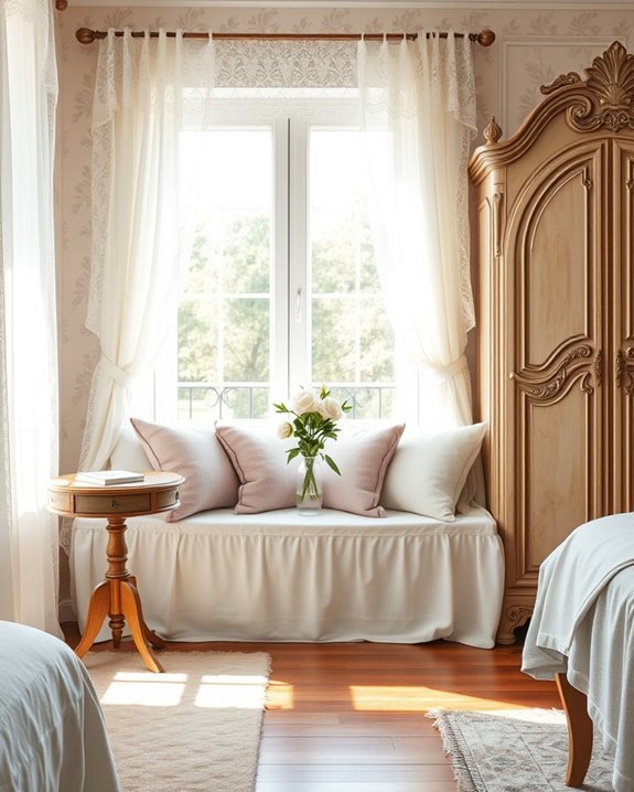 cozy inviting window nook