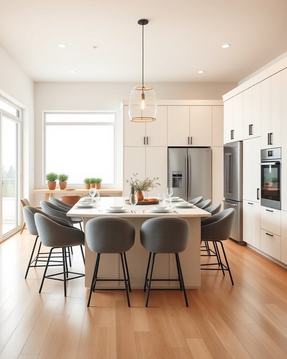 cozy kitchen fosters interaction