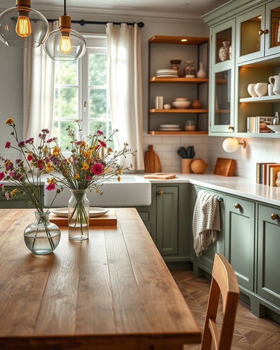cozy kitchen personal touches