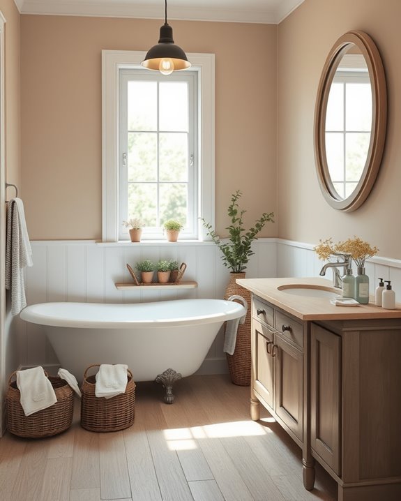 cozy lanterns and dimmable fixtures