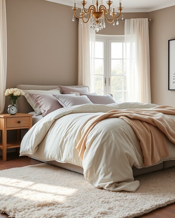 cozy layered bedding styles