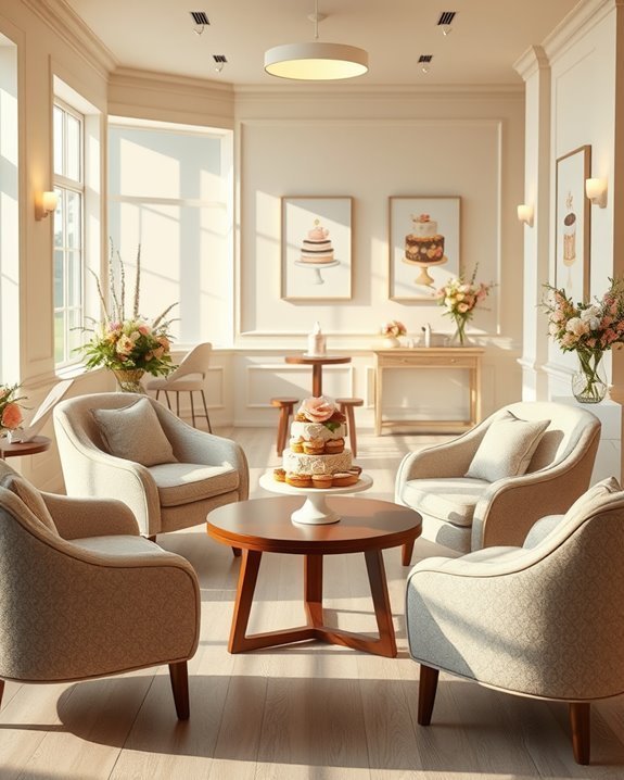 cozy lounge chairs enhance comfort