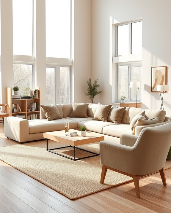 cozy modern minimalist decor