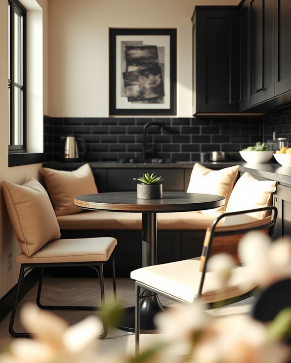 cozy morning dining retreat