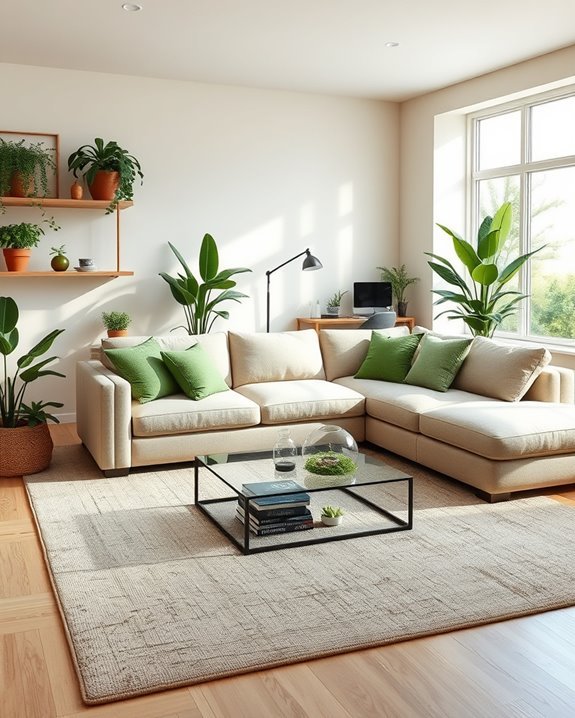 cozy multi functional green living