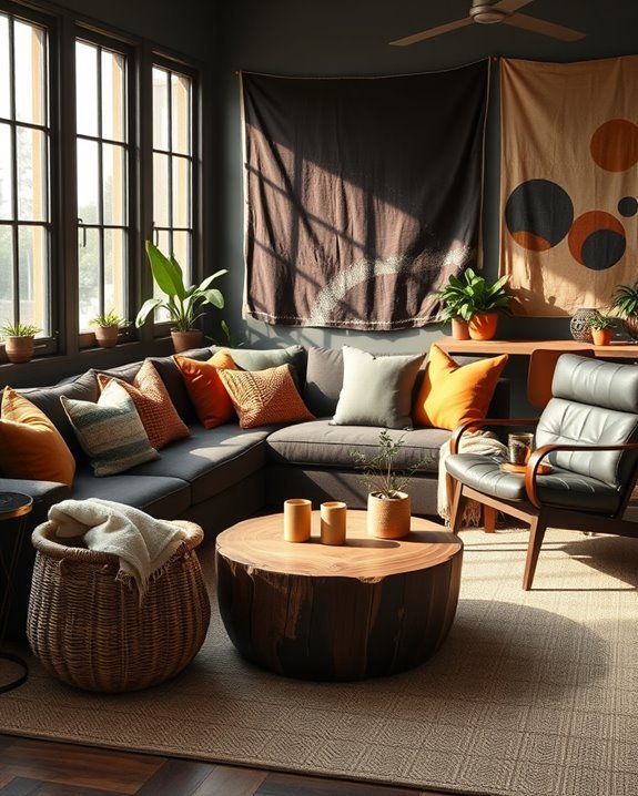 cozy multi functional living space