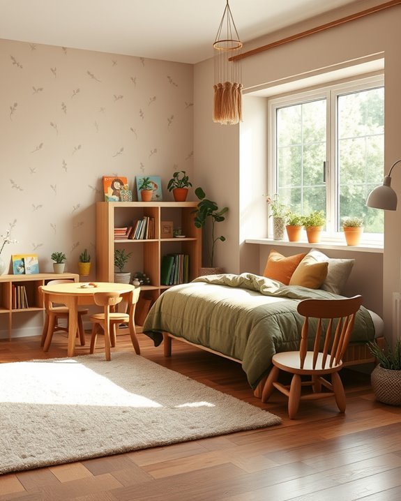 cozy natural color palette