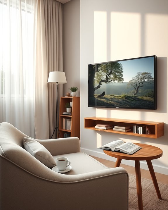 cozy nook for reading