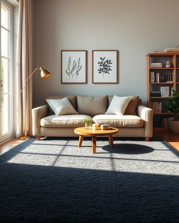 cozy nook with personal touches