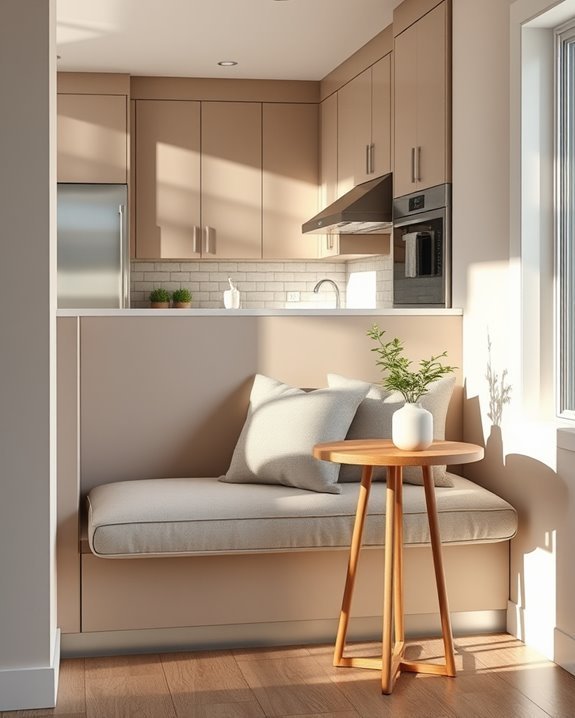 cozy nook with seating
