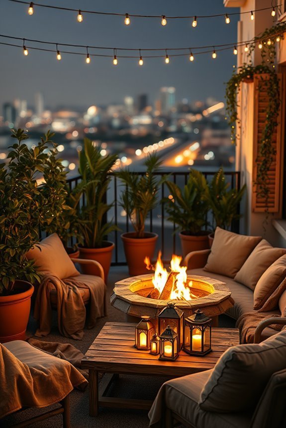 cozy outdoor fire gatherings