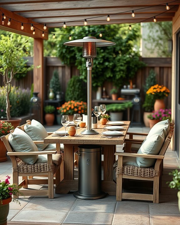cozy outdoor heating solutions