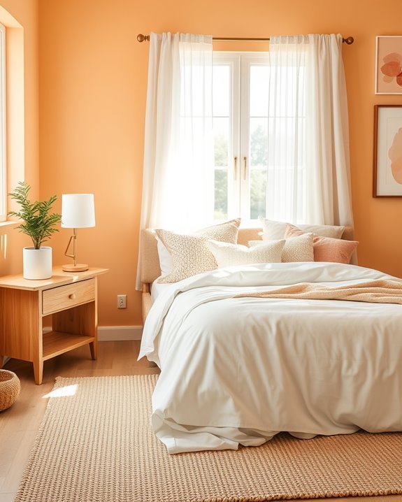 cozy pale apricot sanctuary