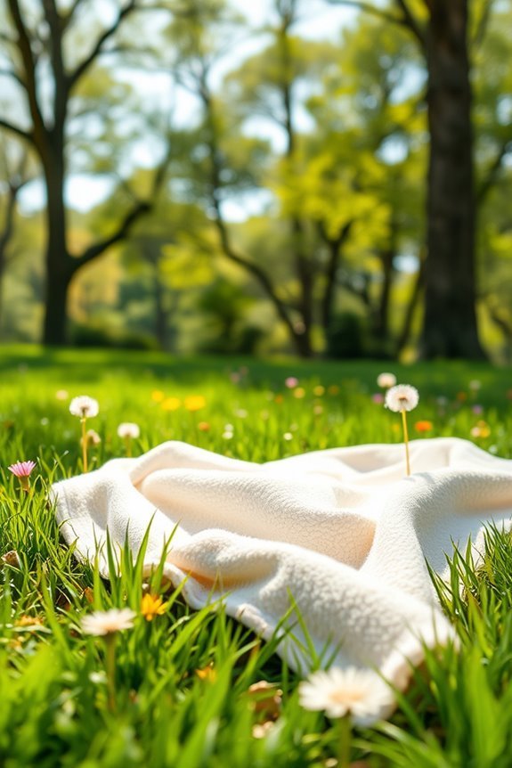 cozy park blanket photography