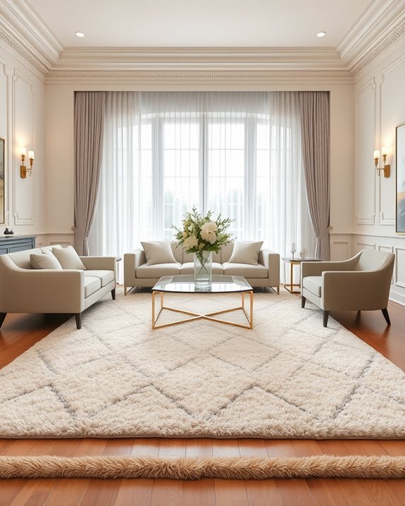 cozy plush area rugs