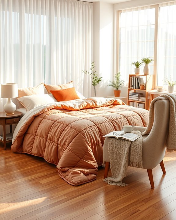cozy quilts create warmth