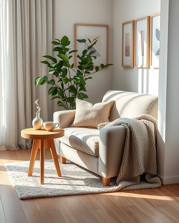 cozy reading and meditation nooks