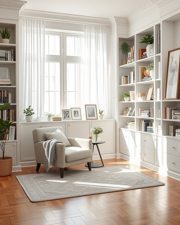 cozy reading corner design