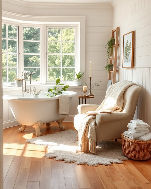 cozy reading corner retreat