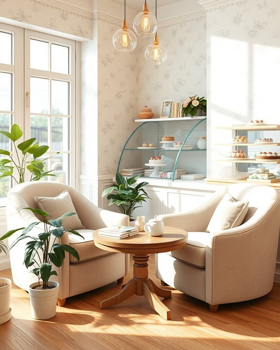 cozy reading nook atmosphere