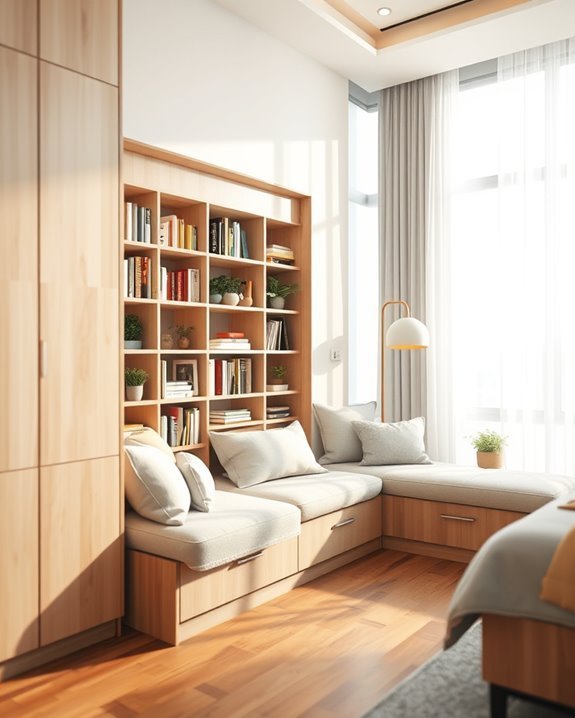 cozy reading nook design