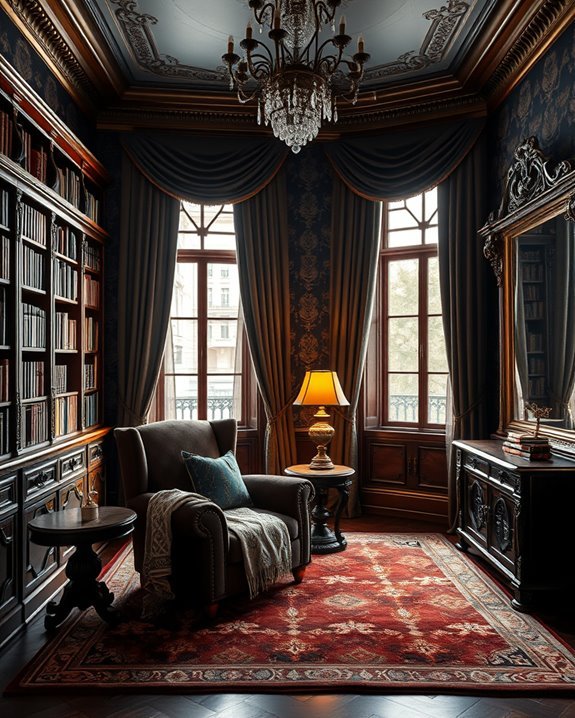 cozy reading nook design