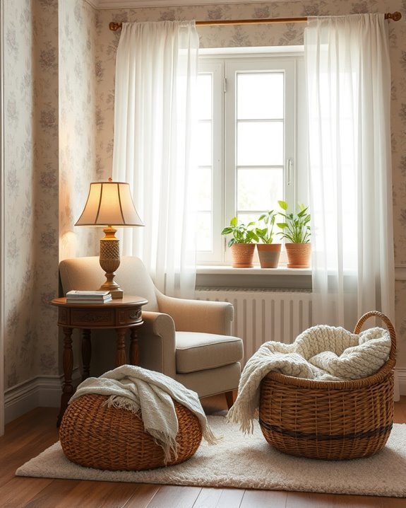 cozy reading nook retreat