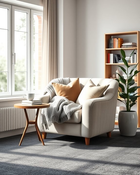 cozy reading nook retreat