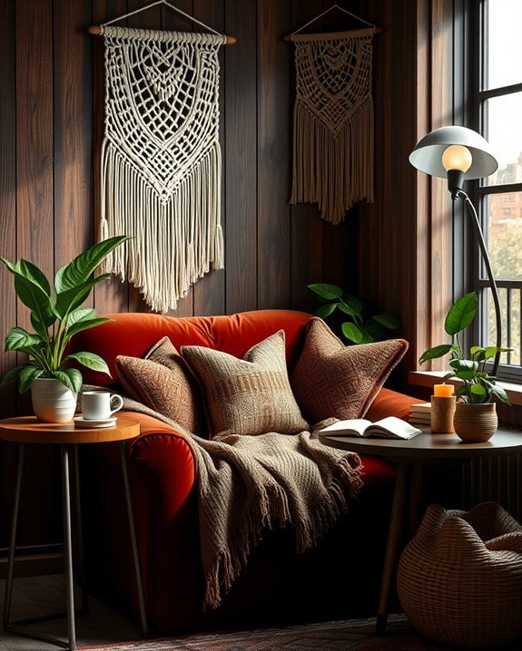 cozy reading nook retreat