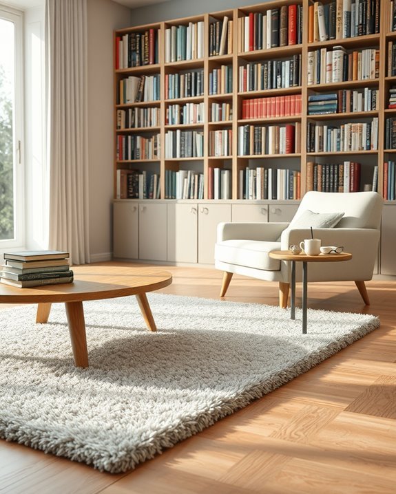 cozy reading nook rugs
