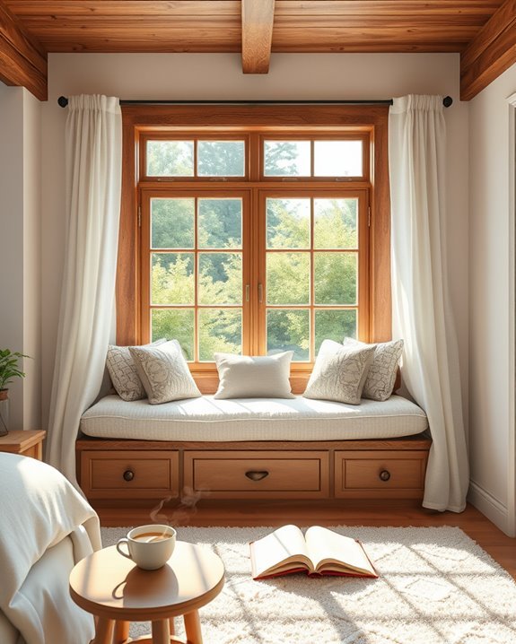 cozy reading nook transformation