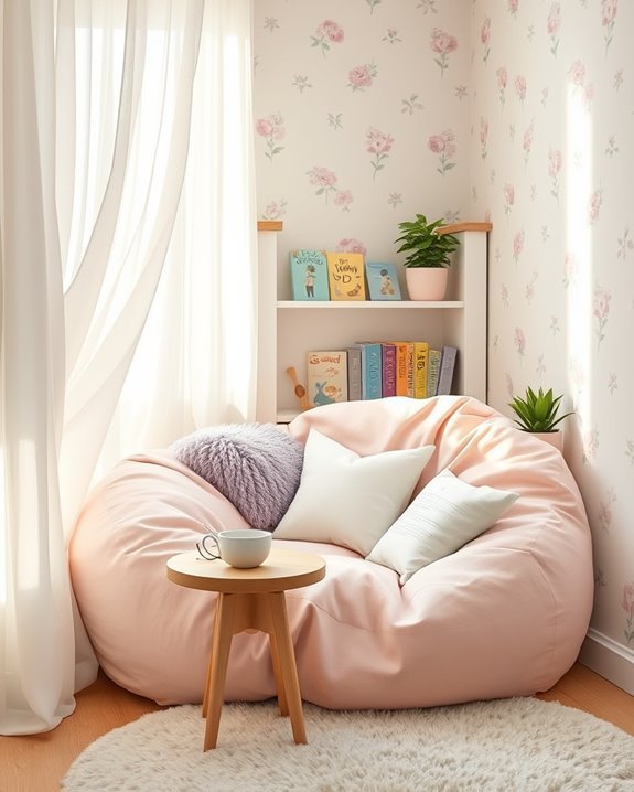 cozy reading nook transformation