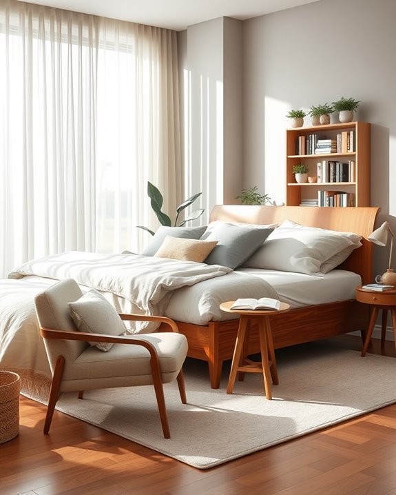 cozy reading spot design