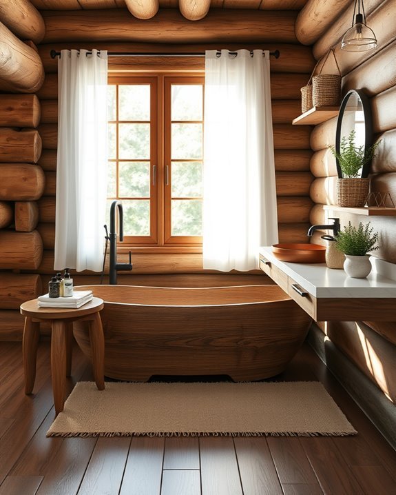 cozy rustic cabin retreat