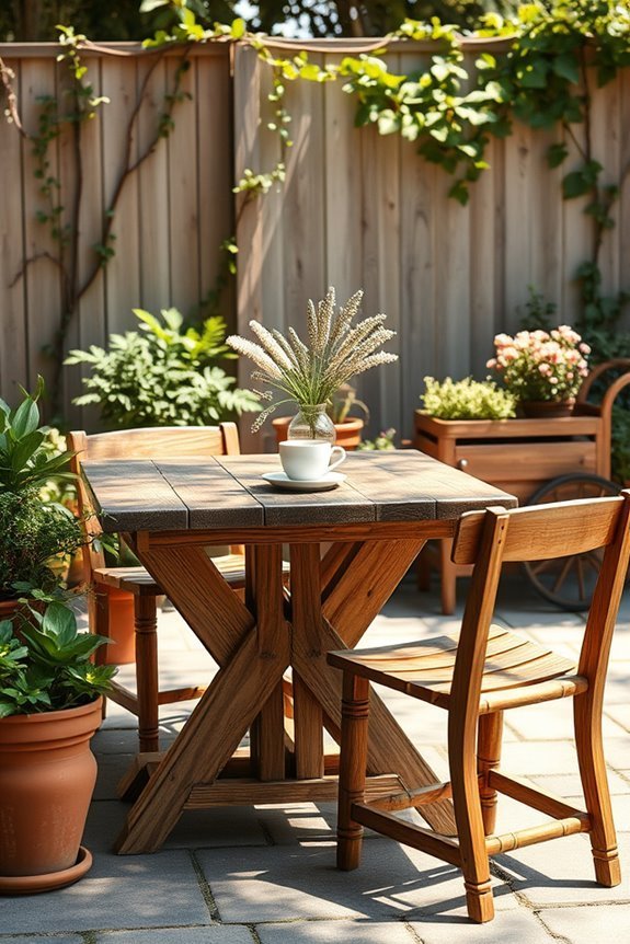 cozy rustic outdoor charm