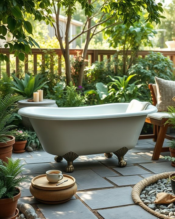 cozy seating area oasis