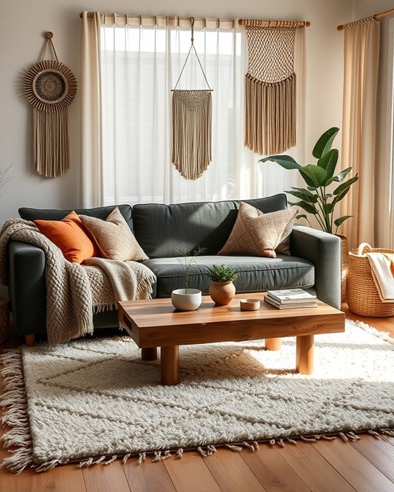 cozy soft textured fabrics