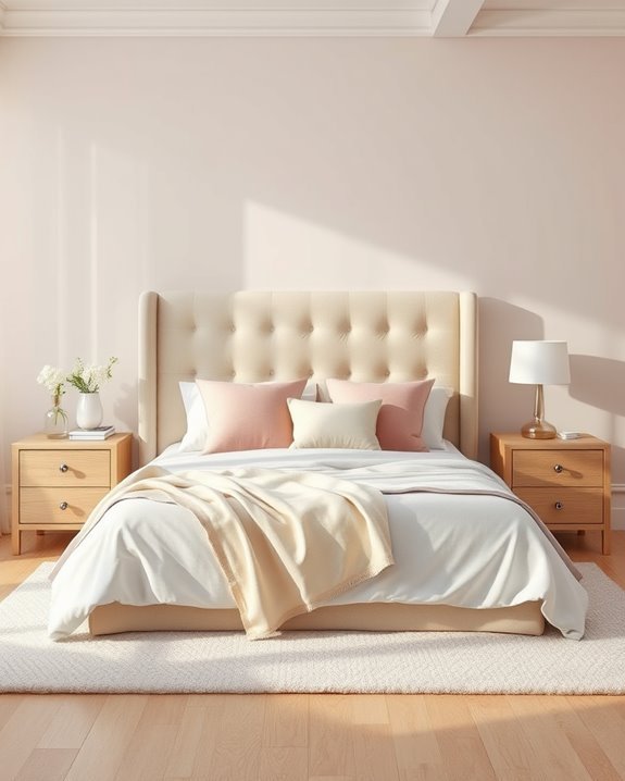 cozy stylish upholstered headboards