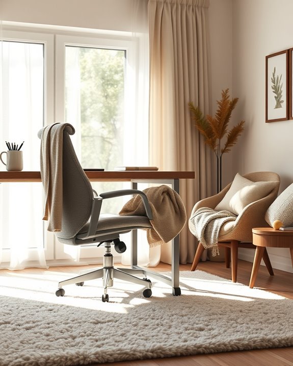 cozy textiles enhance comfort