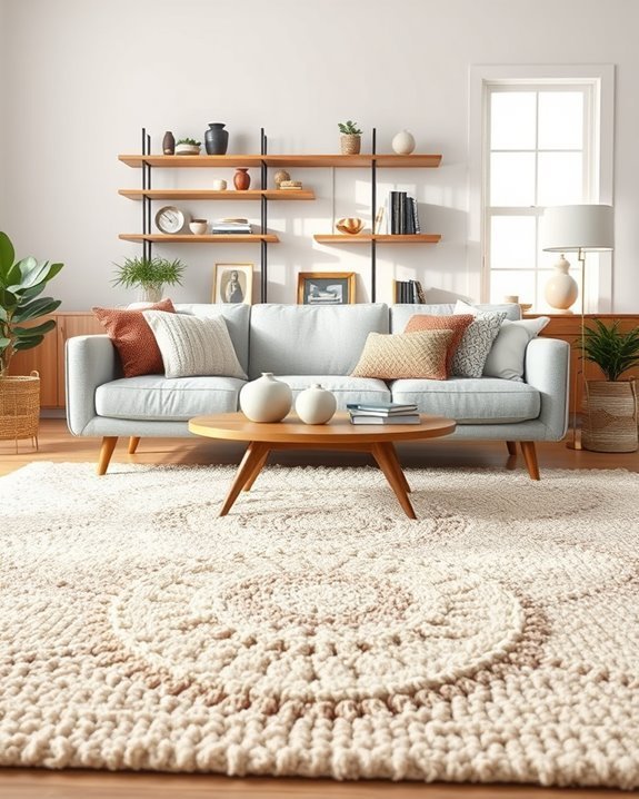 cozy textured rug options