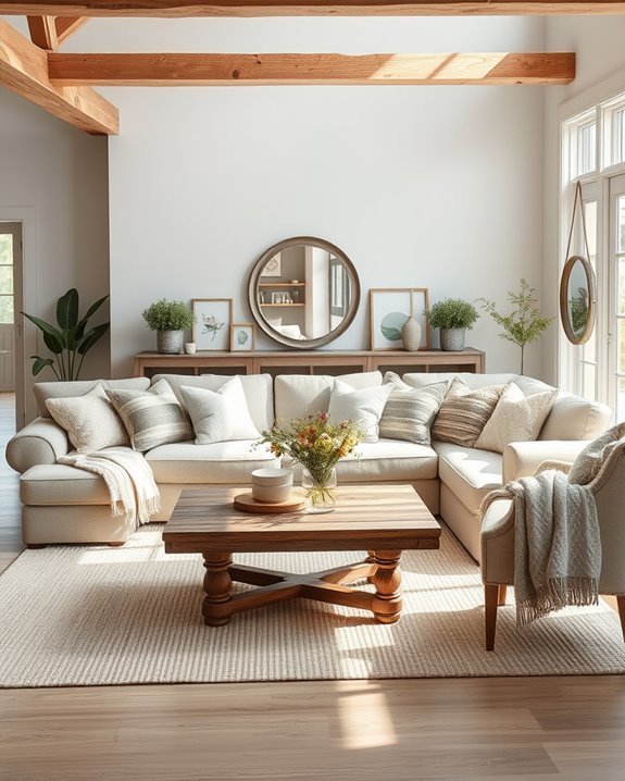 cozy vintage farmhouse style