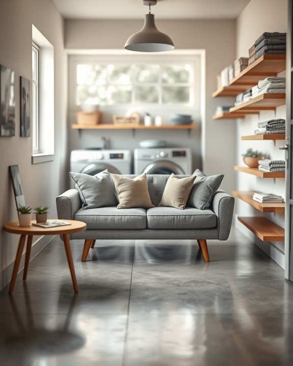 cozy waiting area design