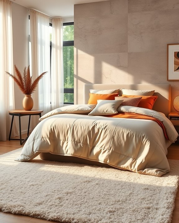 cozy warm concrete retreat