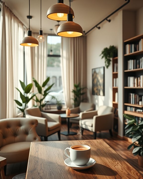 cozy warm lighting options