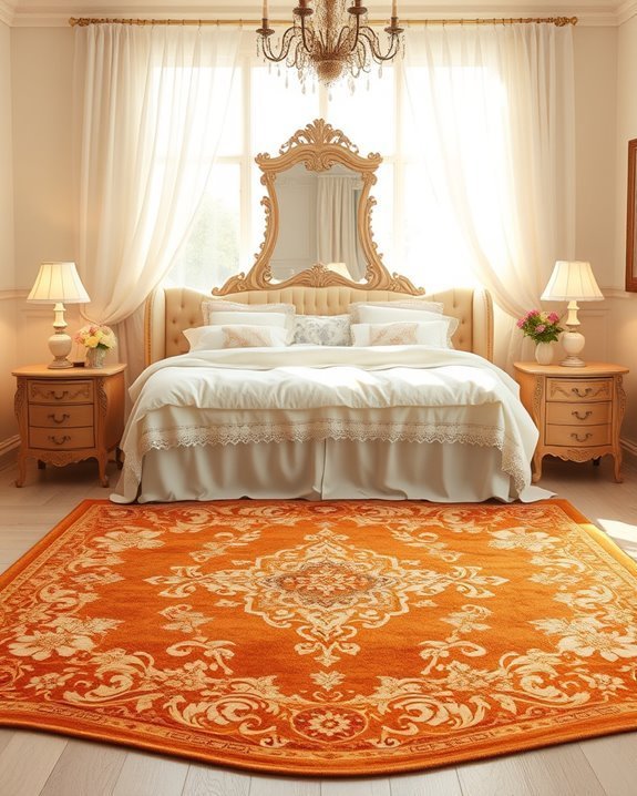 cozy warm toned area rugs