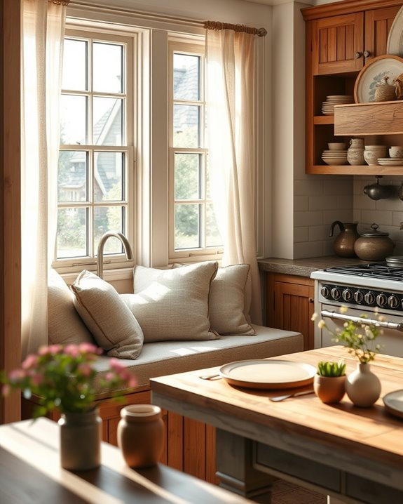 cozy window seat charm