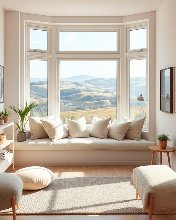 cozy window seat designs