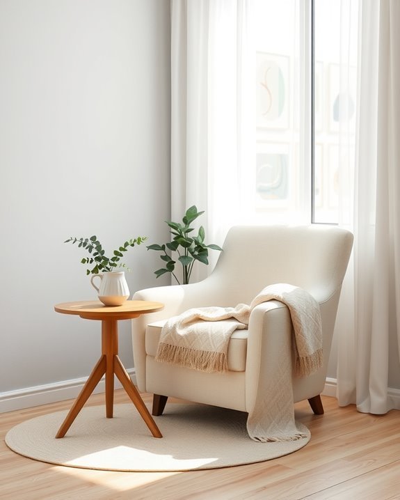 cozy workspace relaxation retreat
