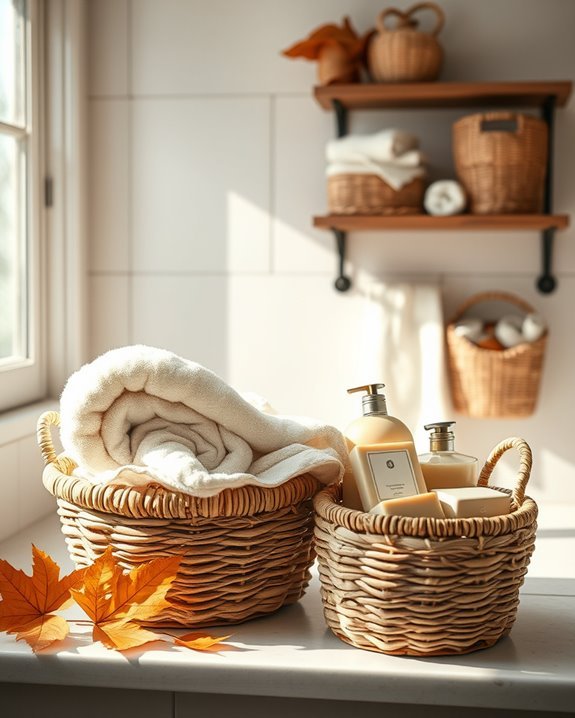 cozy woven storage solutions