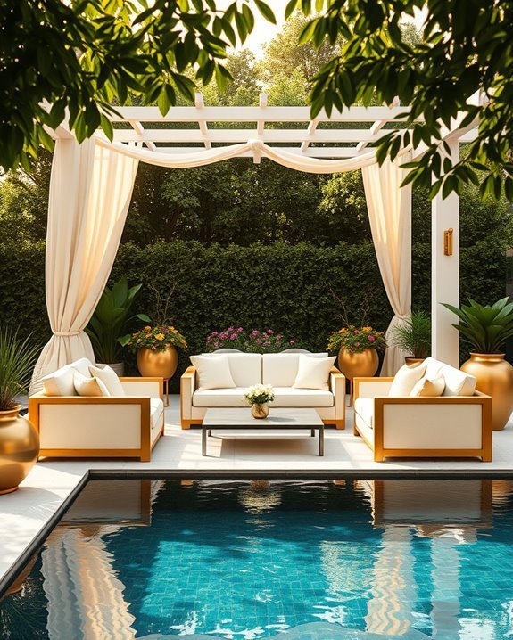 cream and gold elegance